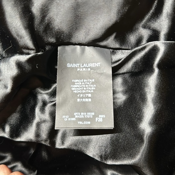 Saint Laurent Genuine Sable Skirt - Picture 6 of 7